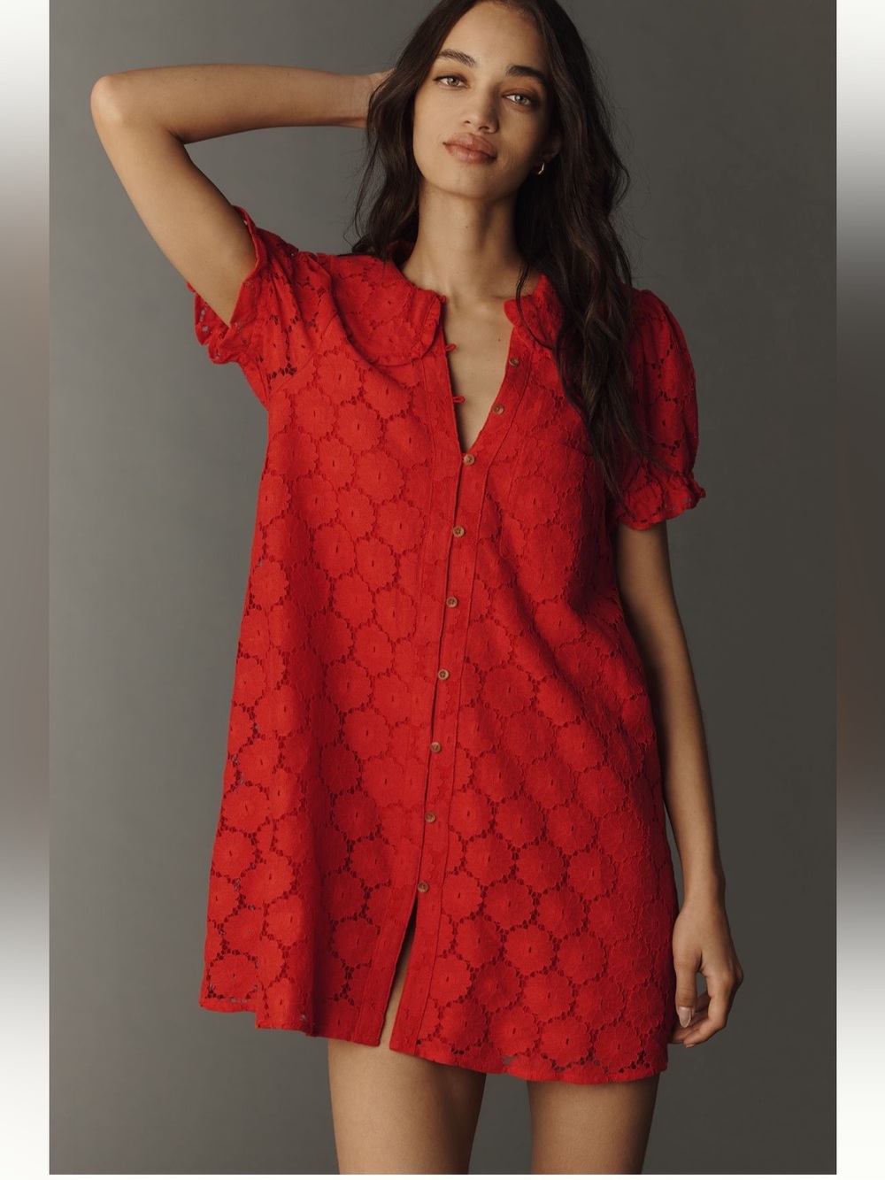 NWT Pilcro Keira Lace Mini Dress